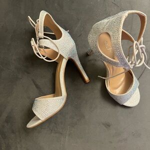 Sparkling high heels